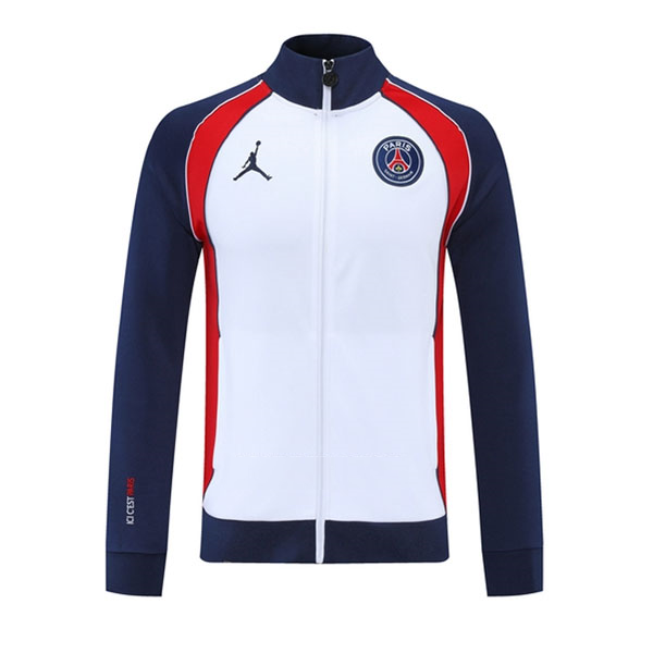 Veste Paris Saint Germain Jordan 2021 2022 Blanc Pas Cher